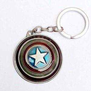 Avengers Keychains Captain America Keyring and keychain