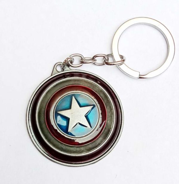 Avengers Keychains Captain America Keyring and keychain