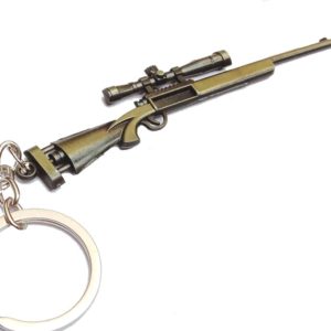 Pubg Gun Keychains Key Ring to Hold Multiple Keys Pub G Metallic Keyrings
